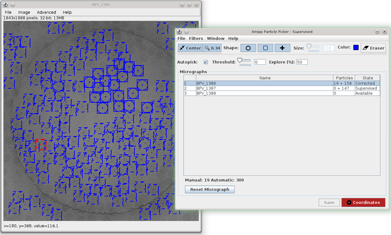 Xmipp Particle Picker GUI